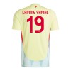 Camisola Espanha Lamine Yamal 19 Homen Equipamento 2ª Euro 2024